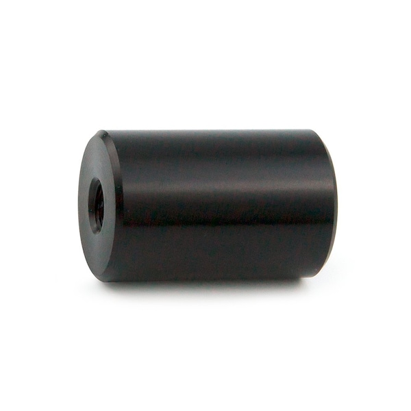 Gyford Round Standoffs, 5/16"-18 Thrd Sz, 1-1/2 in Bd L, Aluminum Black Anodized, 1 in OD SO-9150BL - main